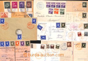 180974 - 1939-44 MOBILE POST OFF. (BUS)  interesting comp. 12 pcs of 