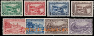 181076 - 1928-32 Mi.141-144 **/*, 180-183*, 2 série František z Ass