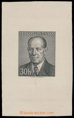 181095 - 1953 PLATE PROOF  Pof.740, Zápotocký 30h, plate proof - pr