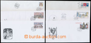 181096 - 1994-2001 CSO1-7, complete set 7 pcs of off. envelopes, from
