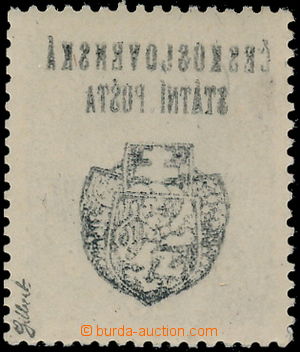 181121 -  Pof.RV28, Pražský přetisk II (velký znak) Karel 20h s p