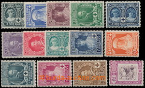 181363 - 1926 Mi.298-310, Red cross: Royal family 1C-4Pta, in additio