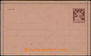 181396 - 1920 CPO3, zálepka pro potrubní poštu OR 160h hnědá, ko