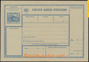 181402 - 1919 CPP1C, Hradčany 10h, poštovní průvodka pro vnitrost