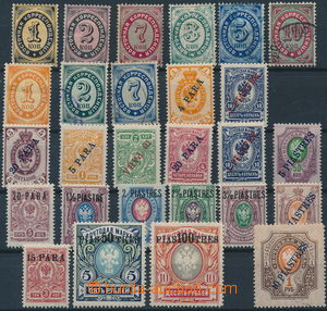 181432 - 1879-1913 LEVANT  comp. of stamps on stock-sheet A5, i.a. Mi