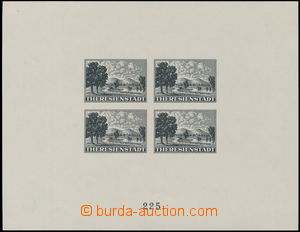 181456 - 1943 Pof.PrA1b, Promotional miniature sheet for Red Cross in