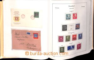 181480 - 1949-76 [COLLECTIONS]  collection of used stamps on sheet KA