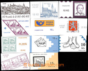 181590 - 1993 Pof.ZS1-4, 6-12, comp. 11 pcs of stamp booklets, c.v.. 