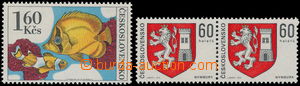 181620 - 1975 sestava 2 hledaných DV: Pof.2135, Nymburk 60h s DV 2/1