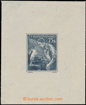 181639 - 1954 ZT Pof.780, Povolání 75h tmavě šedomodrá, zkusmý 