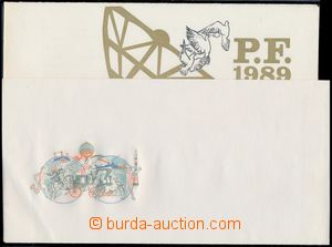 181667 - 1989 (CSO6) Un official envelope with additional-printing, b