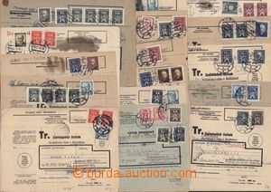 181753 - 1946-47 comp. 14 pcs of whole court summons and 2 pcs of rep