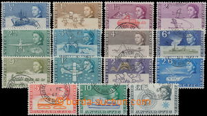 181765 - 1963 SG.1-15, Alžběta II. - Motivy ½P-£1; komple