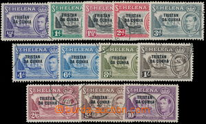 181773 - 1952 SG.1-12, zn. Sv. Helena Jiří VI. ½P-10Sh s přet