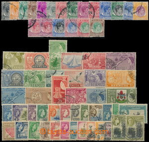 181794 - 1948-65 BERMUDA  SG.135-150; GILBERT A ELLICE  SG.64-75; GOL