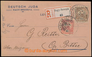 181834 - 1904 NAGY BEREZNA / Velykyi Bereznyi  card f. Deutsch (Germa