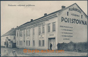 181874 - 1925 PLAŇANY - Plaňanská vzájemná pojišťovna; prošl