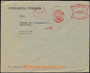 181880 - 1939 OVS  sestava 3 dopisů do Protektorátu vyfr. otisky v