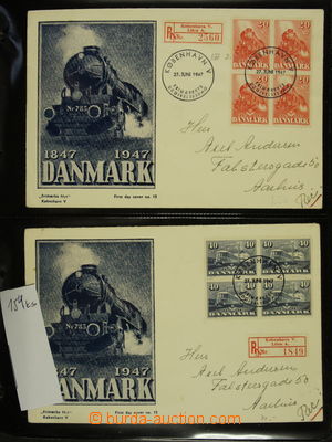 181926 - 1946-92 [COLLECTIONS]  FDC  almost 900 FDC covers in 2 stock