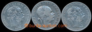 182088 - 1876-91 AUSTRIA-HUNGARY Franz Joseph  comp. 3 pcs of mincí: