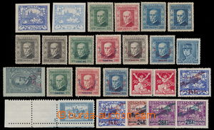 182271 - 1918-38 selection chosen stamp. and sets on stock-sheet A5, 