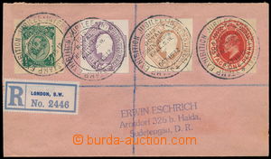 182278 - 1912 filatelisticky ovlivněný R-dopis adresovaný do Čech
