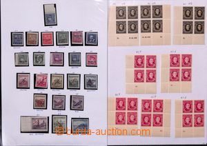 182286 - 1939-45 [COLLECTIONS]  nice basic collection on/for 22 pages