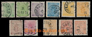 182300 - 1858-66 Mi.7(2x), 8, 9, 10(2x), 11-12, 14, 16 (2x), sestava 