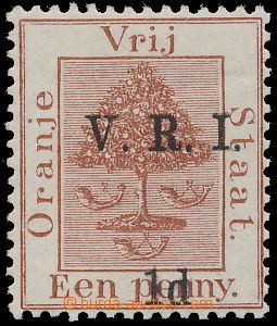 182336 - 1900 Britská okupace SG.102a, chybotisk - přetisk V.R.I. 1