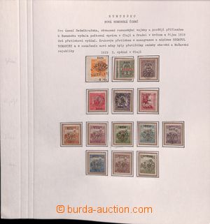 182446 - 1919 [SBÍRKY]  NOVÉ RUMUNSKO - SEDMIHRADSKO  vydání pro 