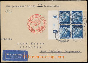 182463 - 1936 DEUTSCHLAND / Sie.409B NORDAMERIKAFAHRT Hindenburg, dop