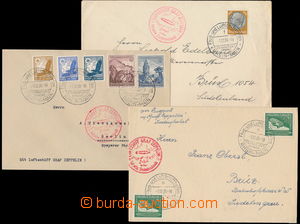 182471 - 1938 DEUTSCHLAND / 3x FAHRT UBER BEFREITE SUDETENLAND, DR FR