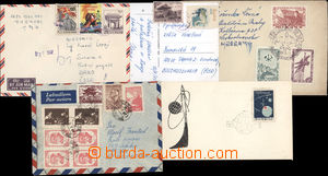 182534 - 1957-1987 Let-dopis do ČSR s frankaturou 9 známek, DR PHYO