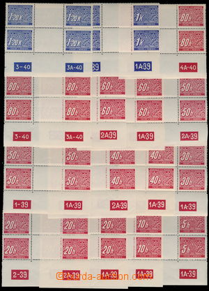 182648 - 1939 Pof.DL1-DL14, 5h-20K, nominálně kompletní série 2-z