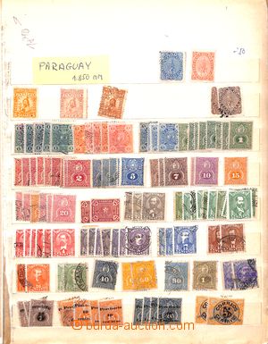 182704 - 1860-1960 [COLLECTIONS]   PARAGUAY, COSTARICA, ARGENTINA, BO