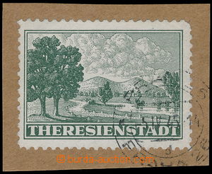 182767 - 1945 Pof.Pr1A, Admission stmp Terezín on cut-square from pa