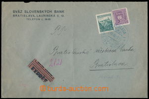 182959 - 1939 Express letter in the place sent 14.III.1939, franked w