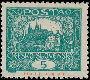 183161 -  Pof.4Db Is, 5h dark green, ministry perf line perforation 1