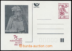183206 - 1993 CDV2 - PM2, 75 years Postal museum; very fine
