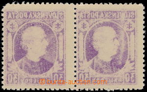 183212 - 1939 Alb.28A, Hlinka 30h violet, line perforation 12½;,