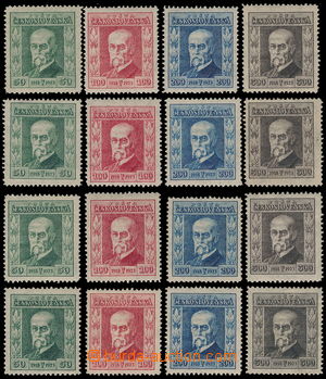 183219 - 1923 Pof.176-179, Jubilejní 50h-300h, kompletní sestava po