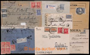 183274 - 1905-1925 sestava 22 dopisů a pohlednic, vše se frankatura