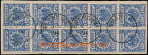 183278 - 1894 Mi.M48, 10-blok Orel 20Pfg (Mi.48) s DR SHANGHAI na vý