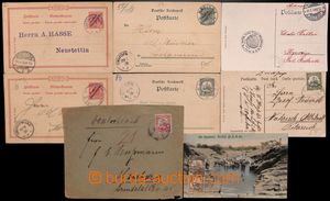 183523 - 1900-1914 SÜD-WEST AFRICA/  8 entires, letter 10Pfg Emperor