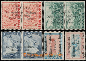 183650 - 1941 CEFALONIA a ITHAKA - Sass.18, 22, 23, a jen ITHAKA Sass