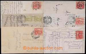 183771 - 1918 CALENDAR - selection of 16 pcs of Ppc with Hradčany 10