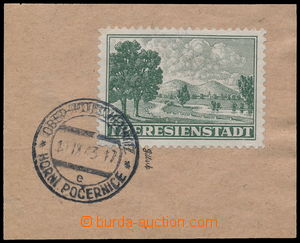 183775 - 1943 Pof.Pr1A, Admission stamp. Terezín on cut-square from 