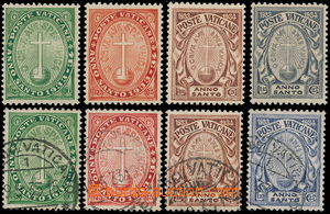 183787 - 1933 Mi.17-20, Holy Year of Salvation; 2 complete sets: used