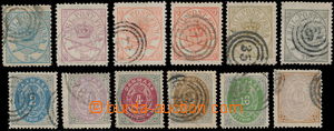 183856 - 1864-71 Mi.11-13, 14B, 15, Znak 2S-16S + Mi.16I-21I, Znak 2S