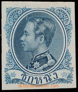 184035 - 1883 TRIAL PRINT for Sc.4, King Chulalongkorn 1Sik, print of